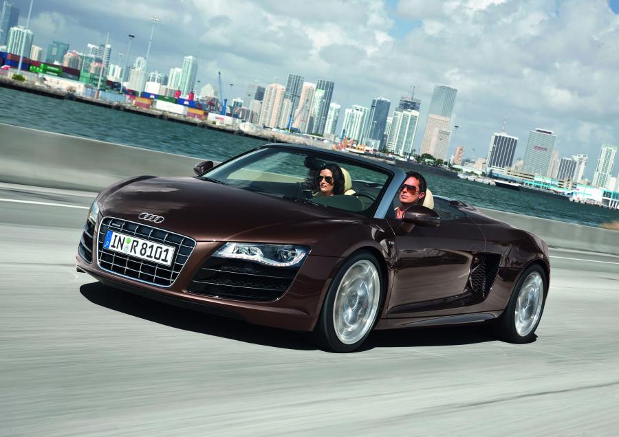  Audi R8 Spyder 5.2 FSI Quattro 2010 года  (WW) (фото 1 из 79)
